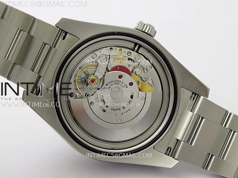 Milgauss 116400 GV Real Green Sapphire 904L SS VSF 1:1 Best Edition Black Dial on 904L SS Bracelet SA3131