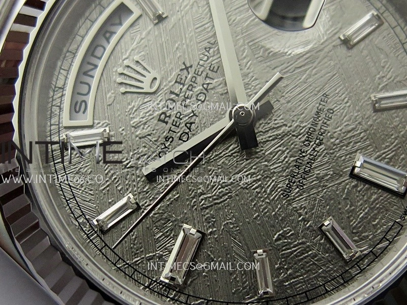 Day Date 228239 40mm Gain Weight V3 THBF 1:1 Best Edition Meteorite Dial T Diamond Marker On President Bracelet VR3255