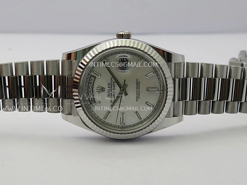 Day Date 228239 40mm Gain Weight V3 THBF 1:1 Best Edition White MOP Dial T Diamond Marker On President Bracelet VR3255