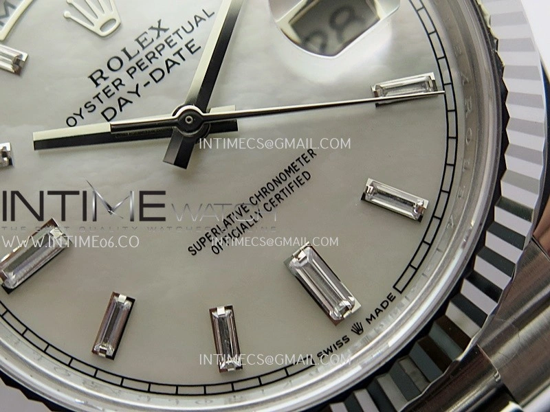 Day Date 228239 40mm Gain Weight V3 THBF 1:1 Best Edition White MOP Dial T Diamond Marker On President Bracelet VR3255