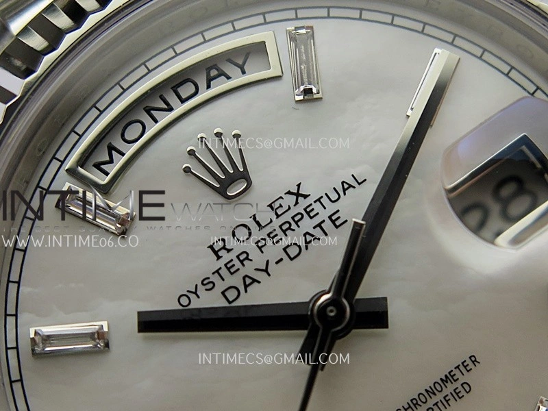 Day Date 228239 40mm Gain Weight V3 THBF 1:1 Best Edition White MOP Dial T Diamond Marker On President Bracelet VR3255