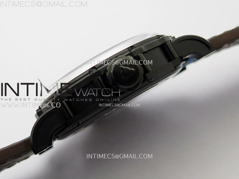 Hankham Indians PVD on Blue Leather Strap MIYOTA 8215