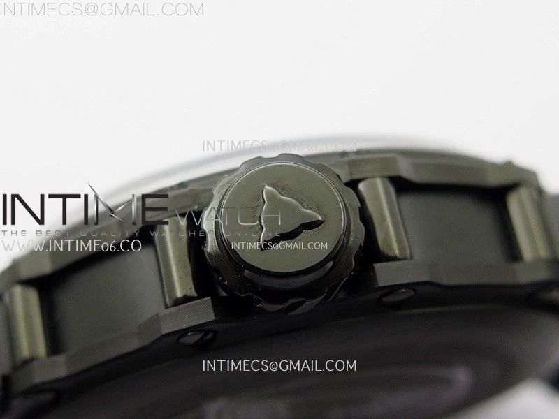 Hankham Indians PVD on Blue Leather Strap MIYOTA 8215
