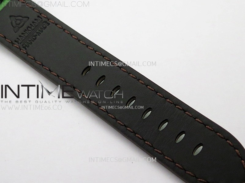 Hankham Indians PVD on Green Leather Strap MIYOTA 8215