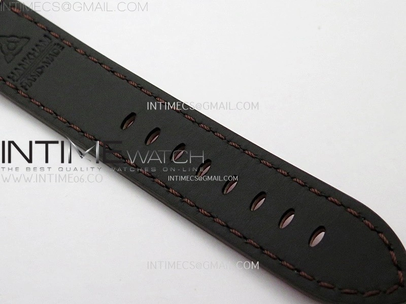 Hankham Indians PVD on Red Leather Strap MIYOTA 8215