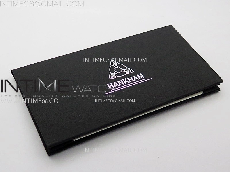 Hankham Indians Two Tone on Green Leather Strap MIYOTA 8215