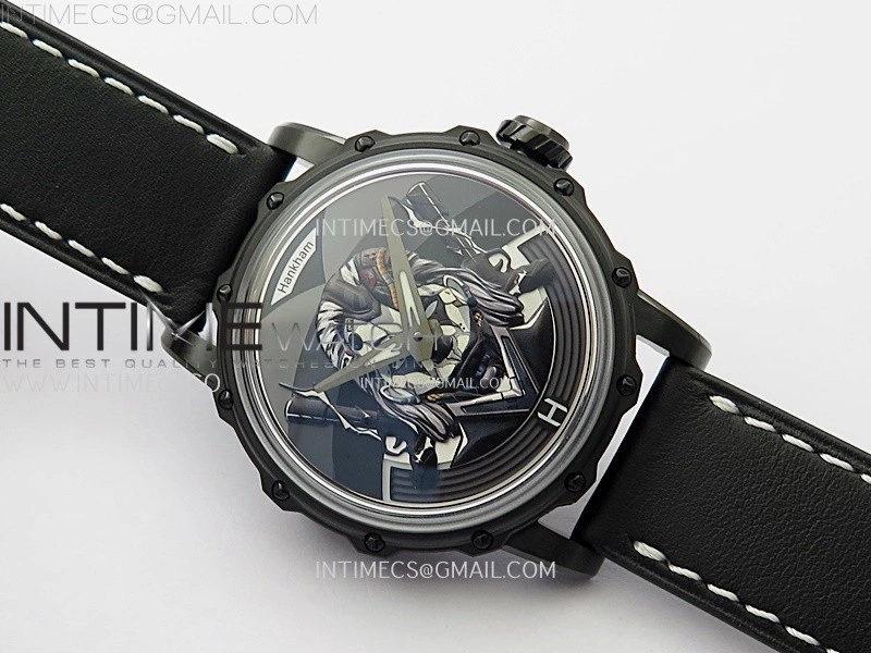 Hankham Joker PVD on Black Leather Strap MIYOTA 8215