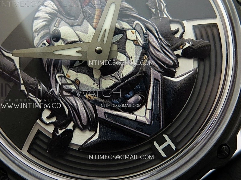 Hankham Joker PVD on Black Leather Strap MIYOTA 8215