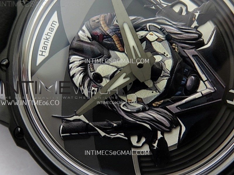 Hankham Joker PVD on Black Leather Strap MIYOTA 8215