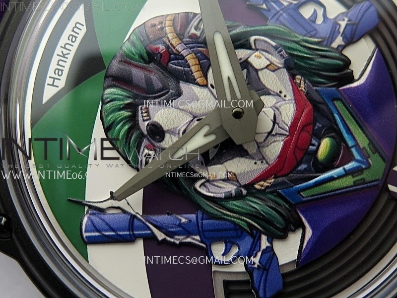 Hankham Joker PVD on Purple Leather Strap MIYOTA 8215