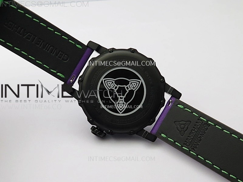 Hankham Joker PVD on Purple Leather Strap MIYOTA 8215
