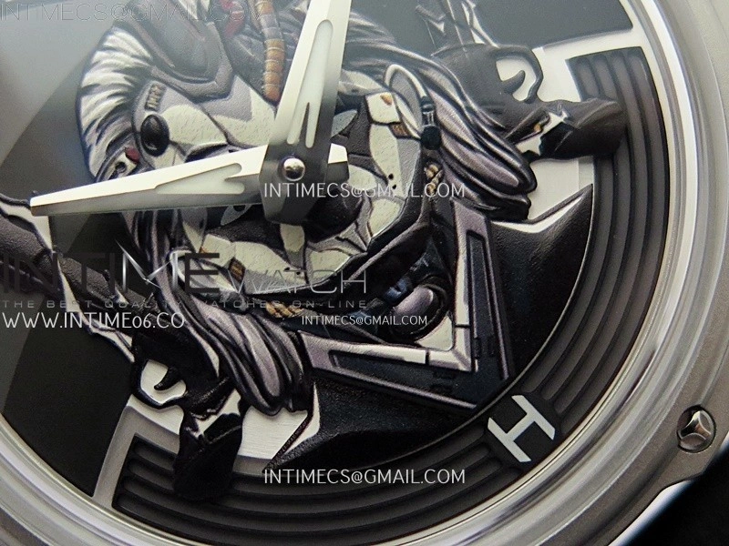 Hankham Joker SS on Black Leather Strap MIYOTA 8215