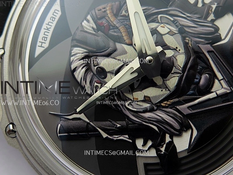 Hankham Joker SS on Black Leather Strap MIYOTA 8215
