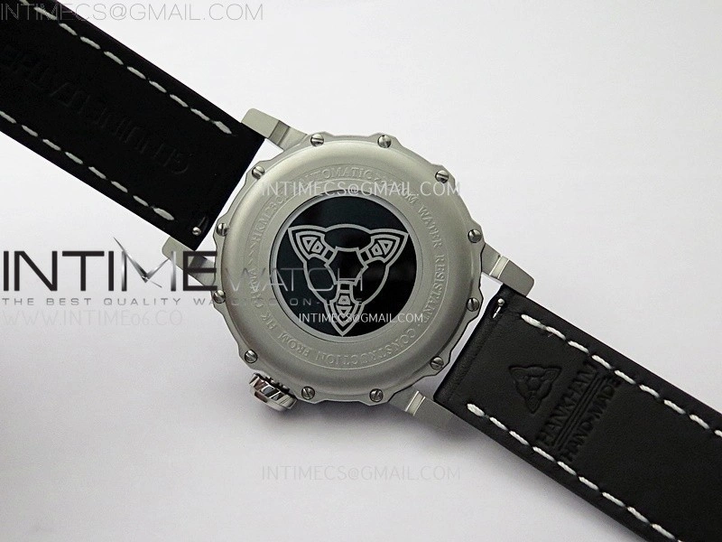 Hankham Joker SS on Black Leather Strap MIYOTA 8215