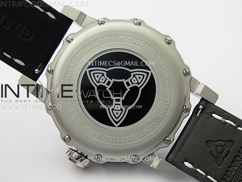 Hankham Joker SS on Black Leather Strap MIYOTA 8215
