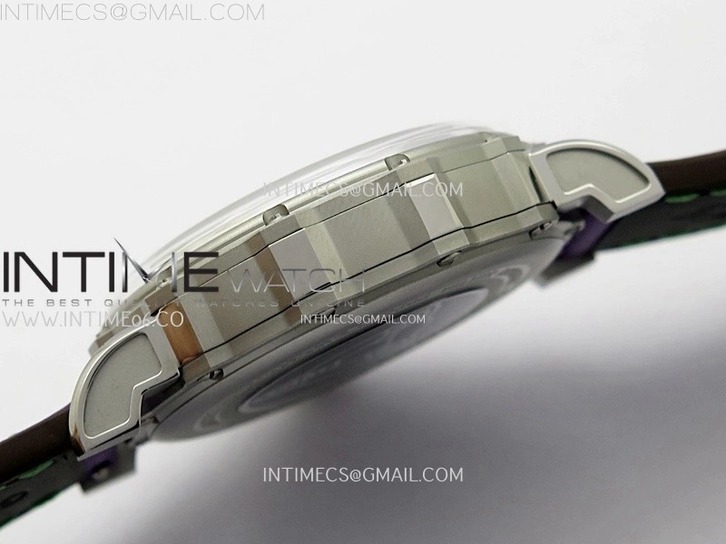 Hankham Joker SS on Purple Leather Strap MIYOTA 8215