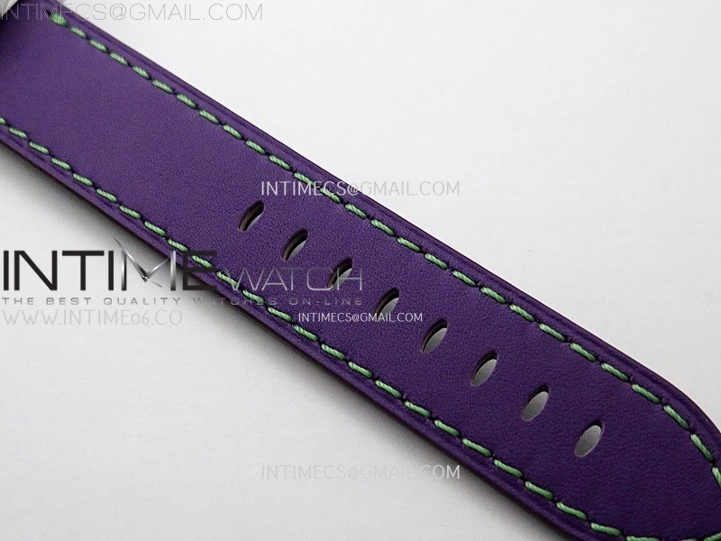 Hankham Joker SS on Purple Leather Strap MIYOTA 8215