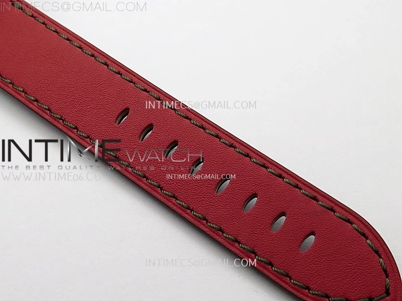 Hankham Joker SS on Red Leather Strap MIYOTA 8215
