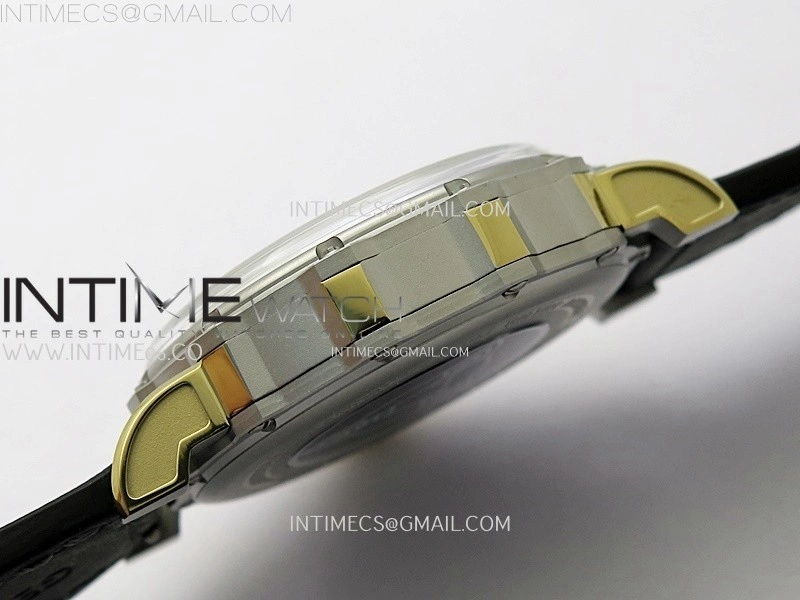 Hankham Joker Two Tone on Black Leather Strap MIYOTA 8215