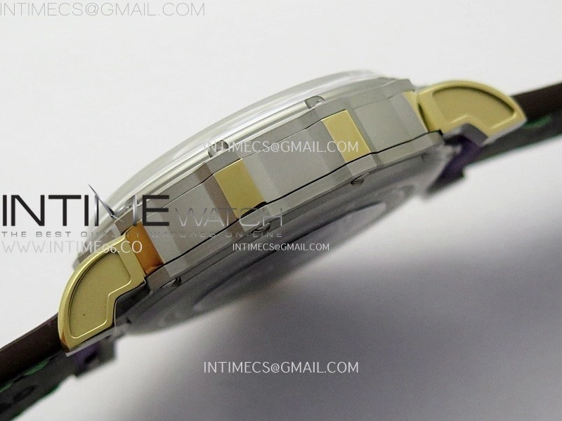 Hankham Joker Two Tone on Purple Leather Strap MIYOTA 8215