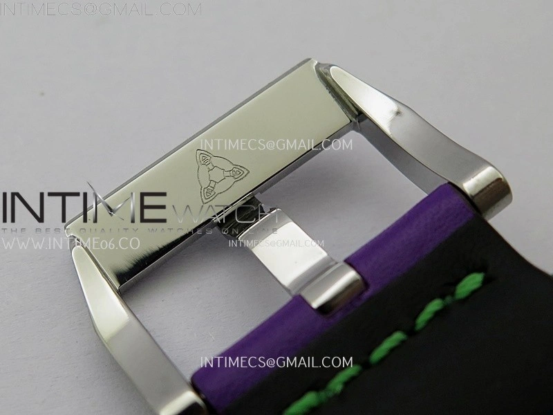 Hankham Joker Two Tone on Purple Leather Strap MIYOTA 8215