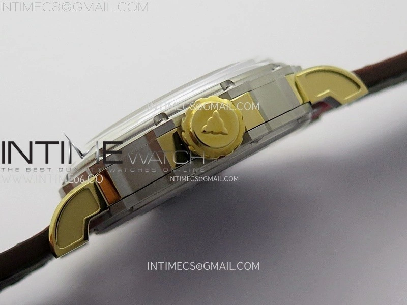 Hankham Joker Two Tone on Red Leather Strap MIYOTA 8215