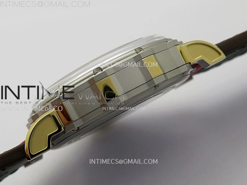 Hankham Joker Two Tone on Red Leather Strap MIYOTA 8215
