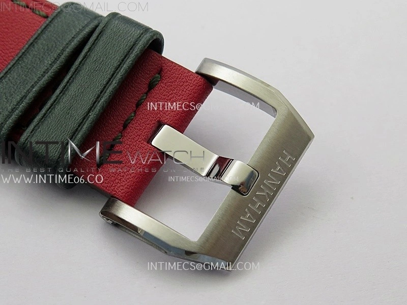 Hankham Joker Two Tone on Red Leather Strap MIYOTA 8215