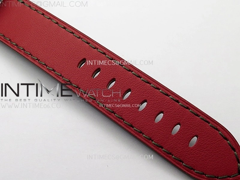 Hankham Joker Two Tone on Red Leather Strap MIYOTA 8215