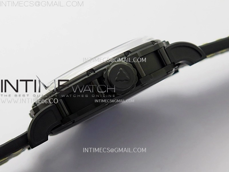 Hankham Samurai PVD on Black Leather Strap MIYOTA 8215