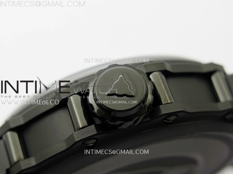 Hankham Samurai PVD on Black Leather Strap MIYOTA 8215