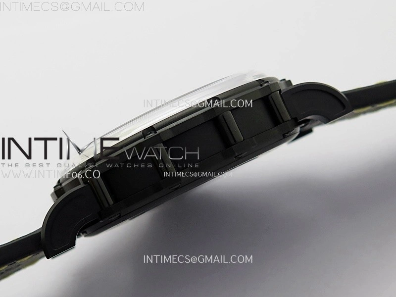 Hankham Samurai PVD on Black Leather Strap MIYOTA 8215