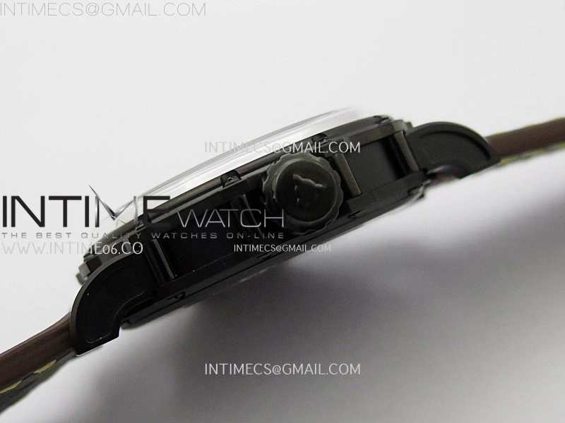 Hankham Samurai PVD on Brown Leather Strap MIYOTA 8215