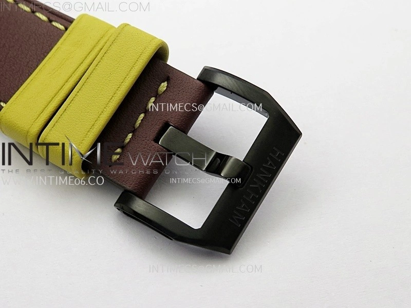 Hankham Samurai PVD on Brown Leather Strap MIYOTA 8215