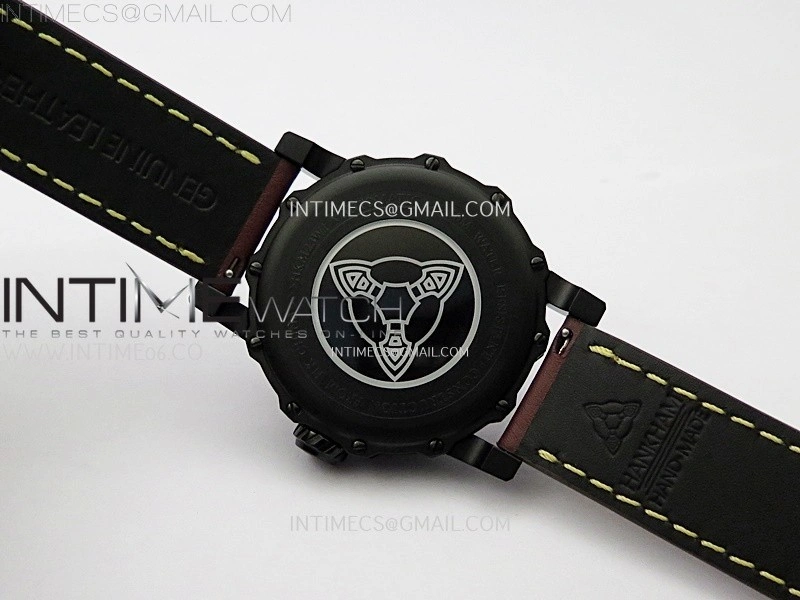 Hankham Samurai PVD on Brown Leather Strap MIYOTA 8215