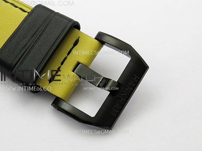 Hankham Samurai PVD on Yellow Leather Strap MIYOTA 8215