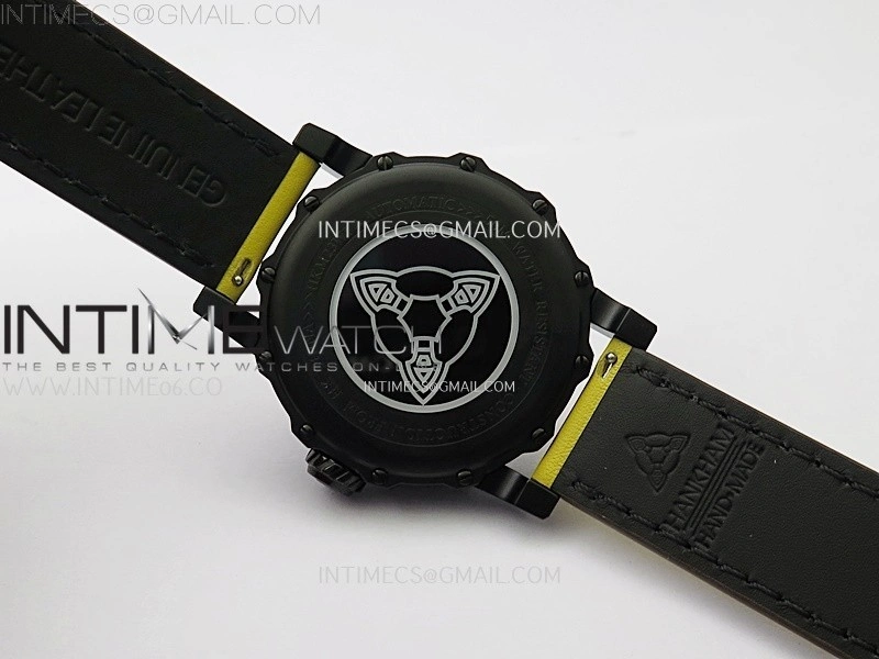 Hankham Samurai PVD on Yellow Leather Strap MIYOTA 8215