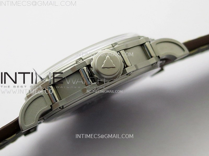 Hankham Samurai SS on Brown Leather Strap MIYOTA 8215