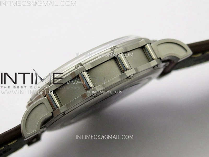 Hankham Samurai SS on Brown Leather Strap MIYOTA 8215