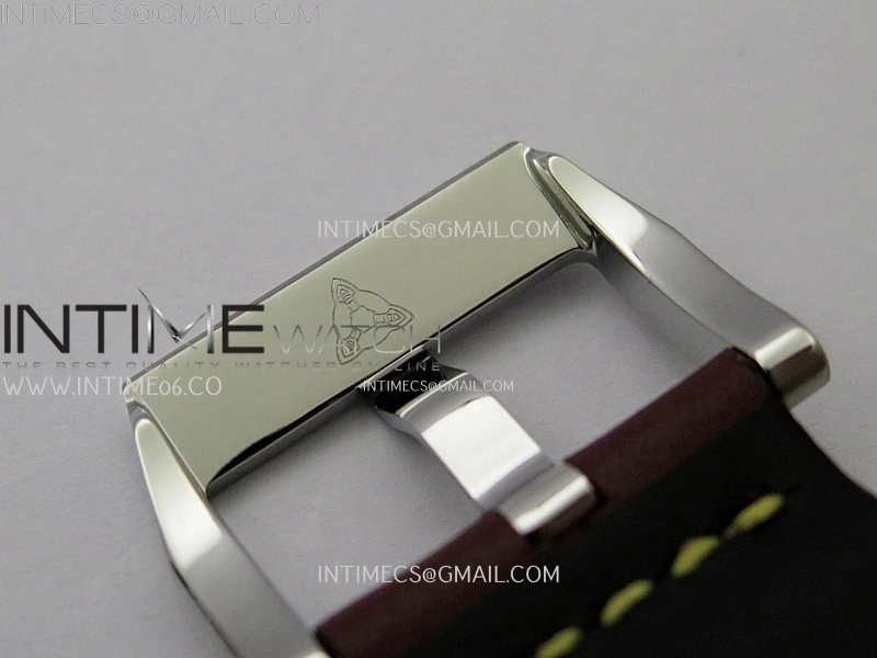 Hankham Samurai SS on Brown Leather Strap MIYOTA 8215