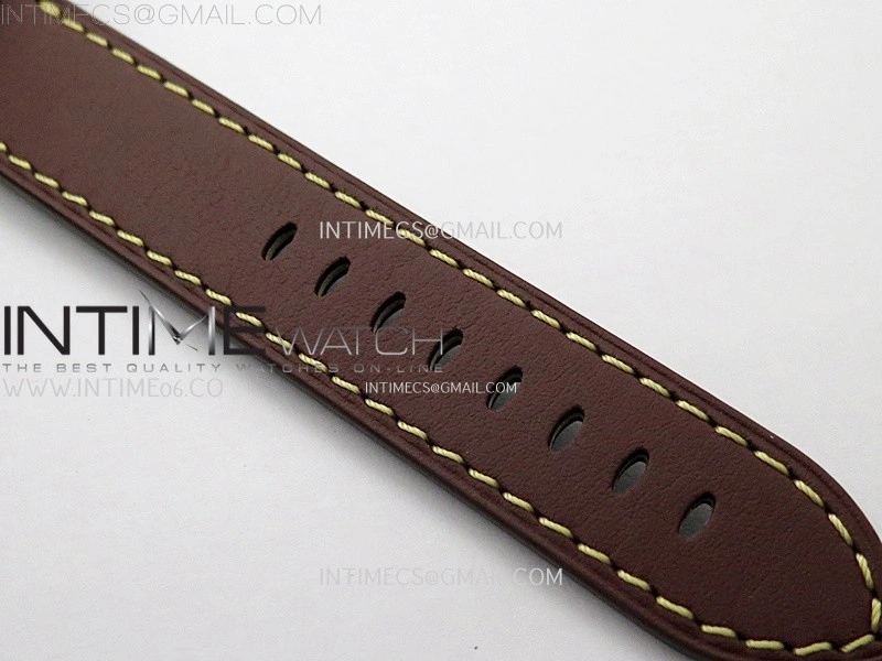 Hankham Samurai SS on Brown Leather Strap MIYOTA 8215