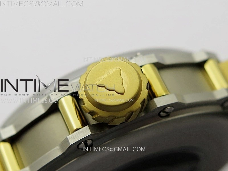 Hankham Samurai Two Tone on Black Leather Strap MIYOTA 8215