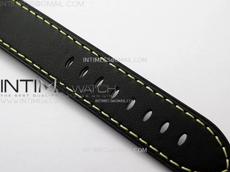 Hankham Samurai Two Tone on Black Leather Strap MIYOTA 8215