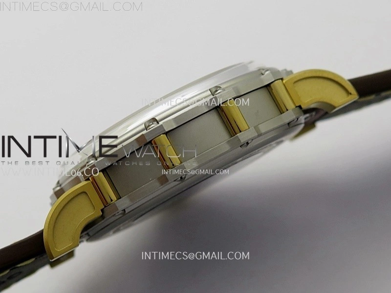 Hankham Samurai Two Tone on Brown Leather Strap MIYOTA 8215