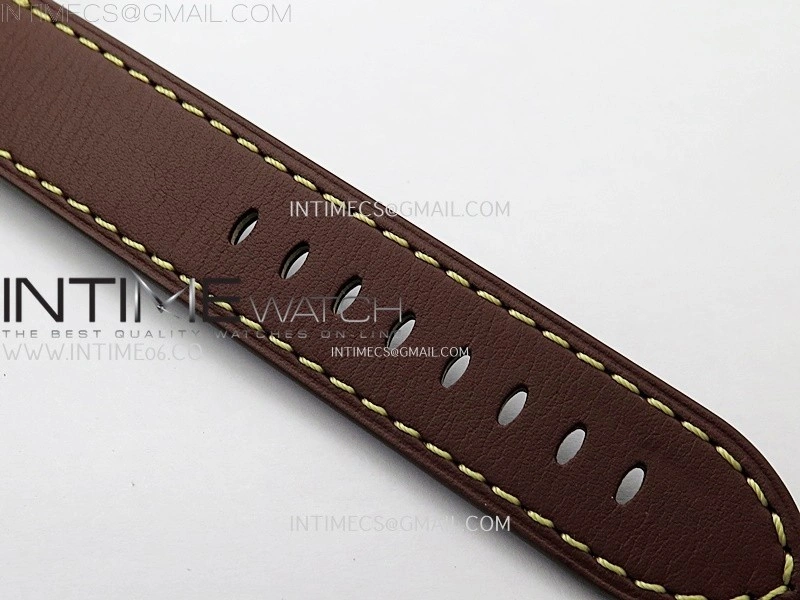 Hankham Samurai Two Tone on Brown Leather Strap MIYOTA 8215