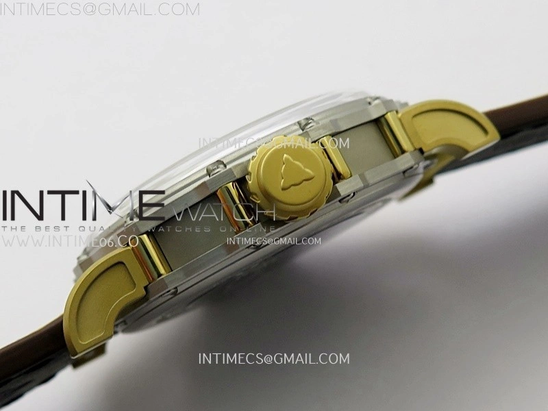 Hankham Samurai Two Tone on Yellow Leather Strap MIYOTA 8215