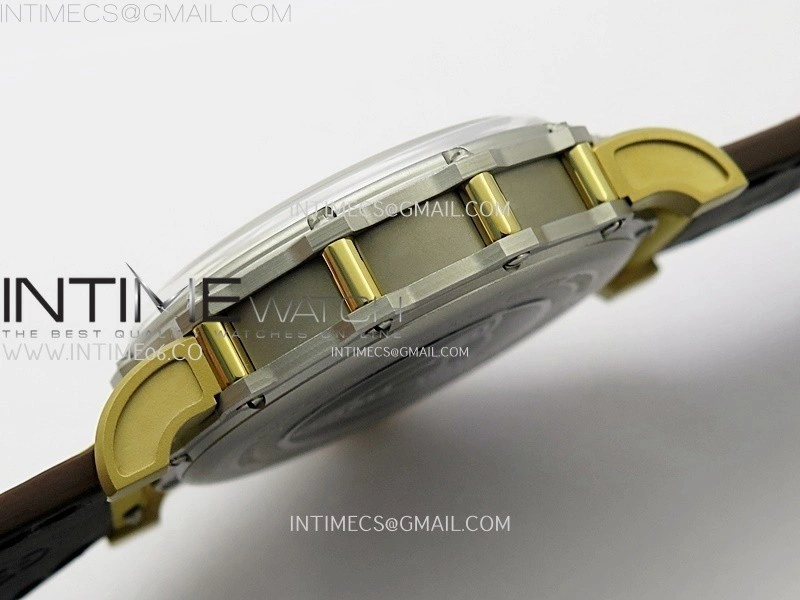 Hankham Samurai Two Tone on Yellow Leather Strap MIYOTA 8215