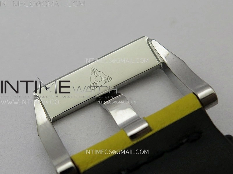 Hankham Samurai Two Tone on Yellow Leather Strap MIYOTA 8215