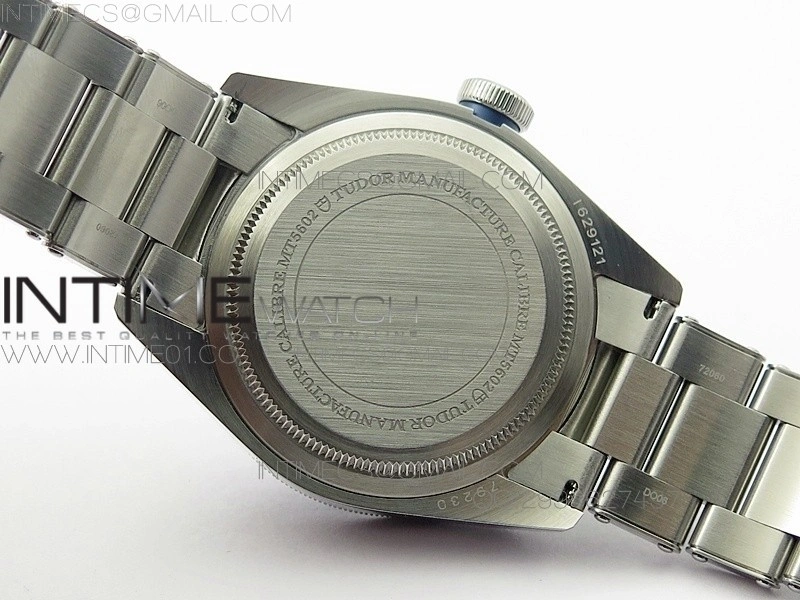 Heritage 2016 Black Bay Shield ZF 1:1 Best Edition Blue on SS Bracelet A2824 V5