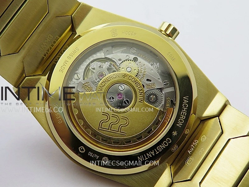 Historiques 4200H 222J-B935 YG 8+F Best Edition Gold Dial on YG Bracelet A2455